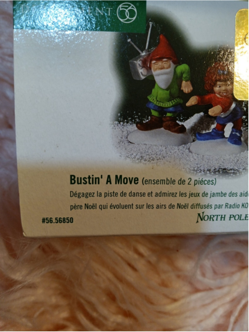 Dept 56 Painting Your Own Village Sign, Bustin' A Move & Sparky Plant Manager - Picture 7 of 11